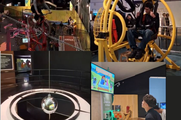 Visita de estudo ao pavilhão do conhecimento